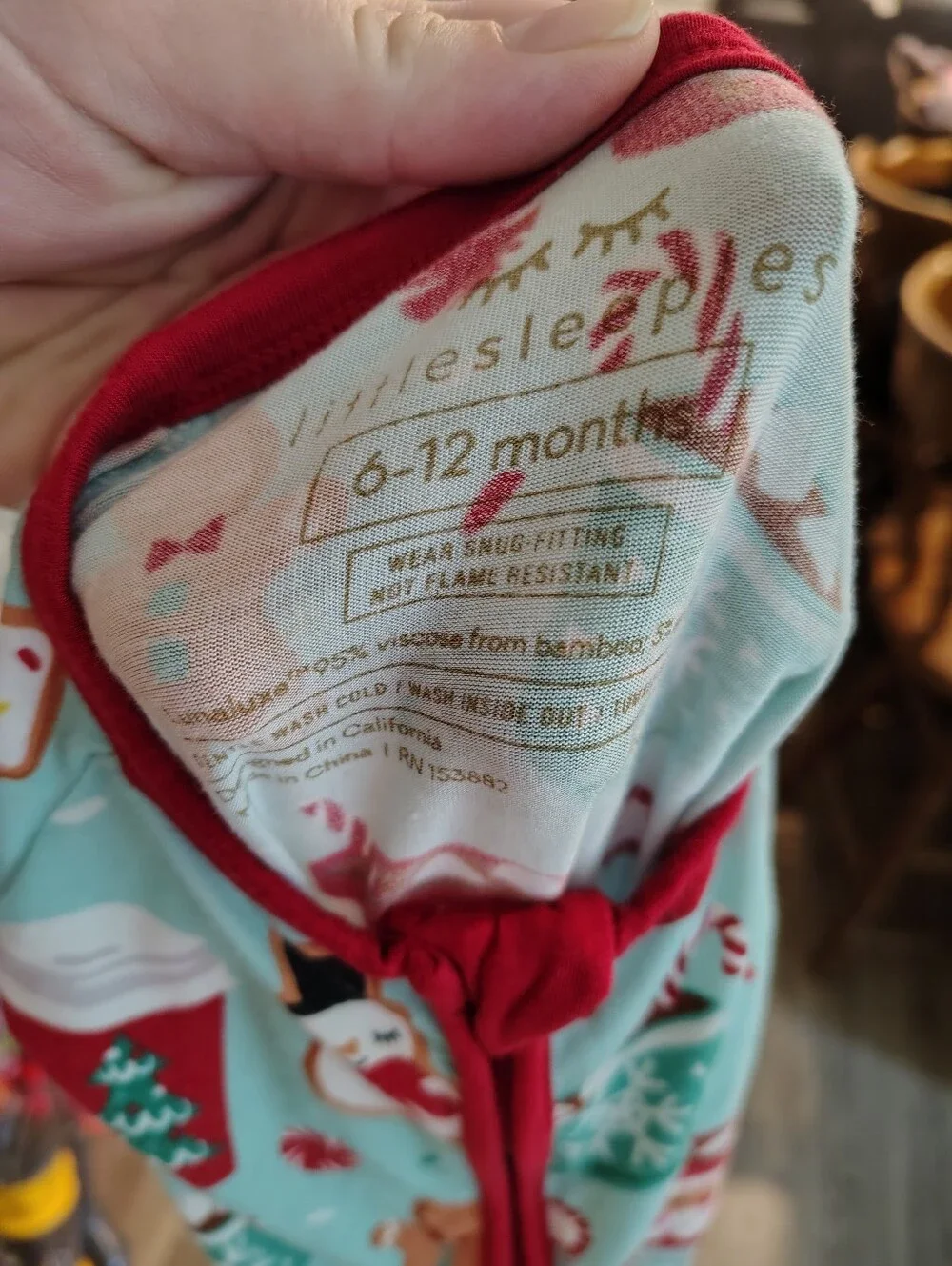 Little Sleepies Christmas Mugs